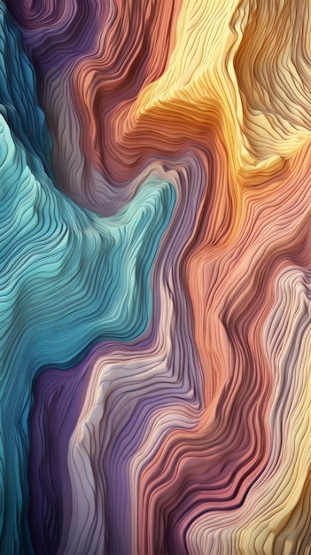 Abstract wavy background