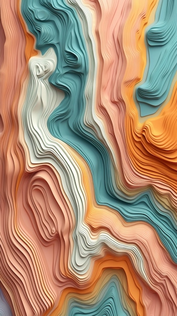 Abstract wavy background