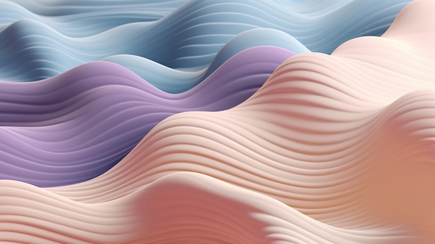 Abstract wavy background