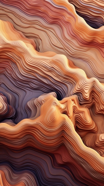 Free photo abstract wavy background