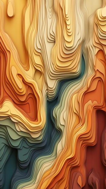 Abstract wavy background