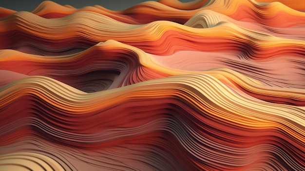 Free photo abstract wavy background