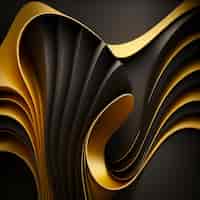 Free photo abstract wavy curves background