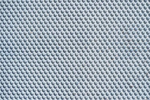 Abstract white blue metal background.