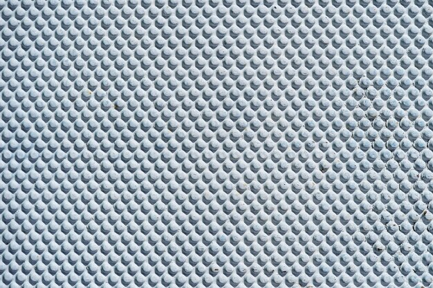 Abstract white blue metal background.