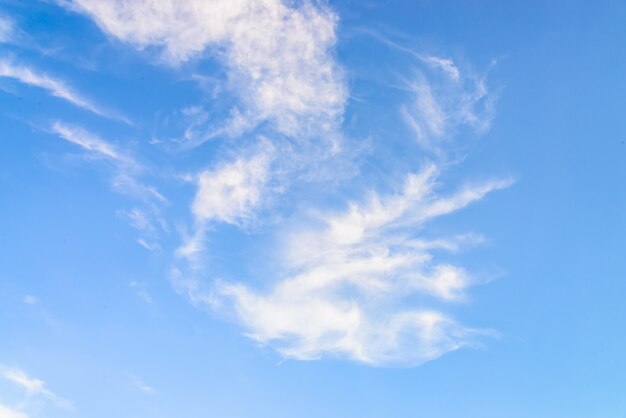 抽象的な白雲