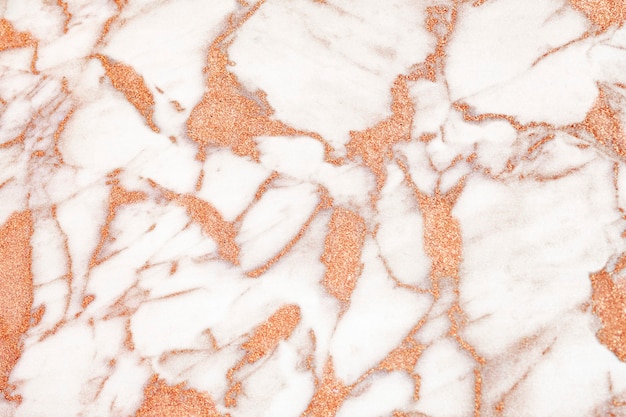 Free photo abstract white and orange marble textured background