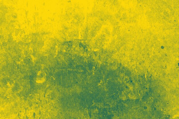 Abstract yellow and greeting wall texture 