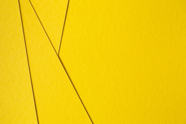 Abstract yellow paperboard background