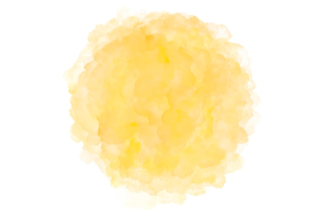 Абстрактная желтая солнечная тема Летний акварельный фон Иллюстрация высокого разрешения Бесплатные фото