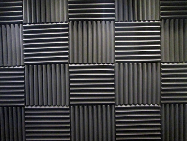 acoustic foam in studio