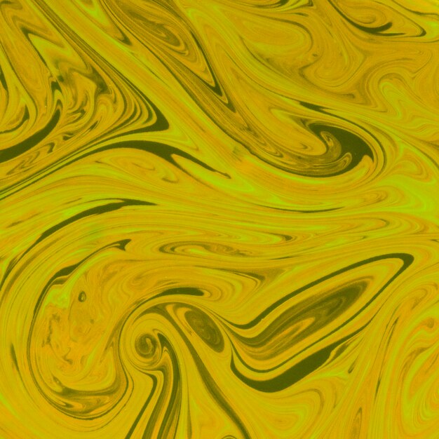 Acrylic yellow painting marble texture background