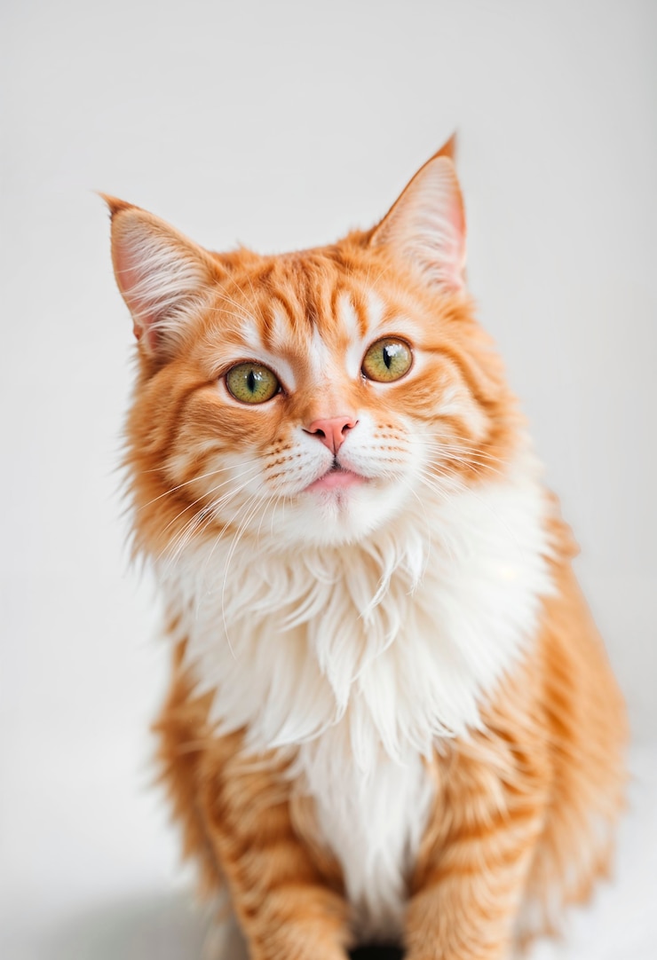 Free Photo adorable cat lifestyle