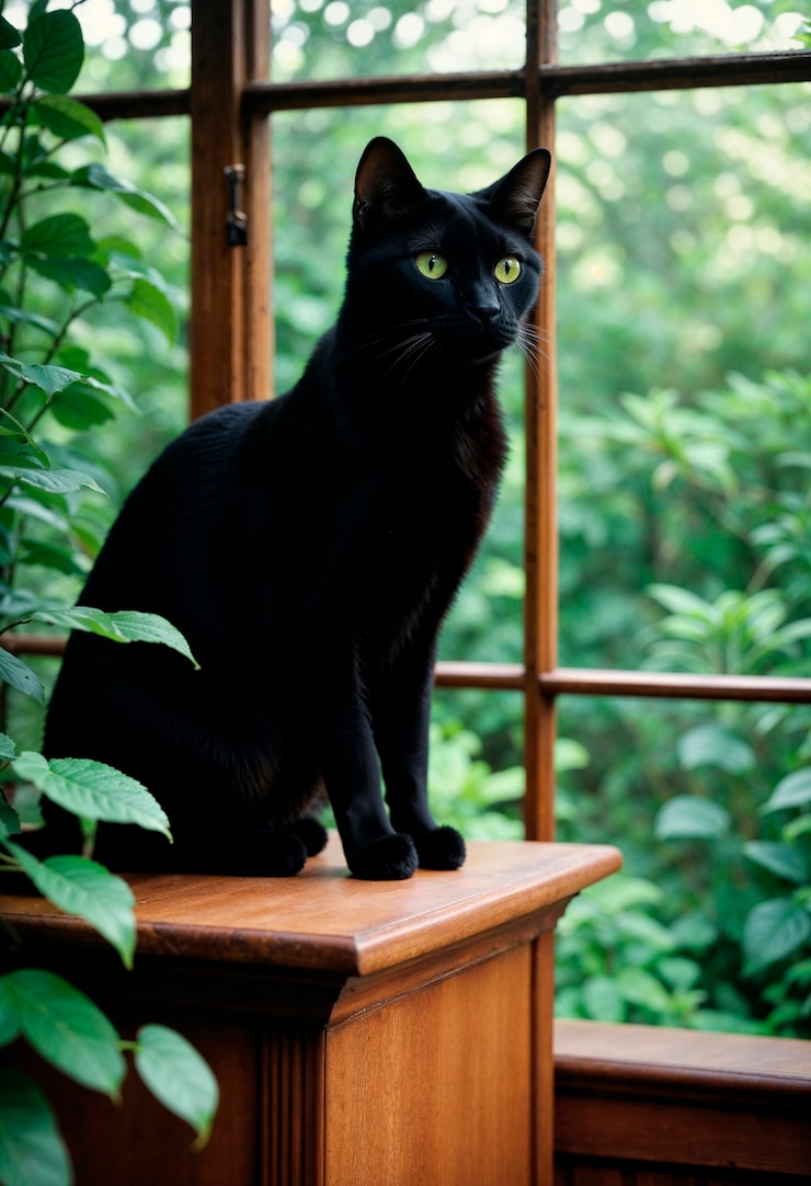 Free Photo adorable cat lifestyle