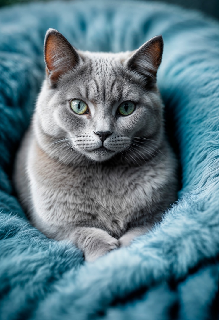 Free Photo adorable cat lifestyle