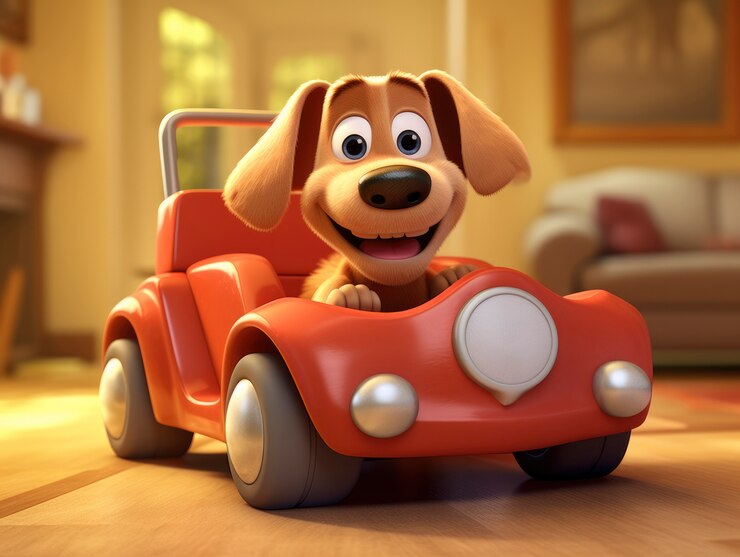 Free Photo adorable dog fantasy style