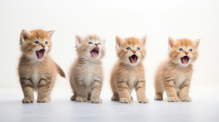 Free Photo adorable looking kittens