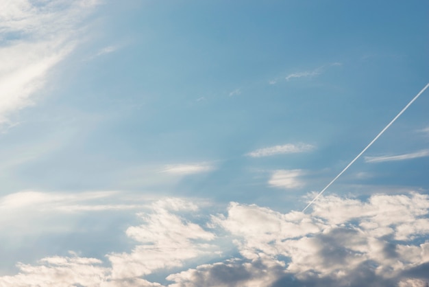 Aerial view of cloudscape