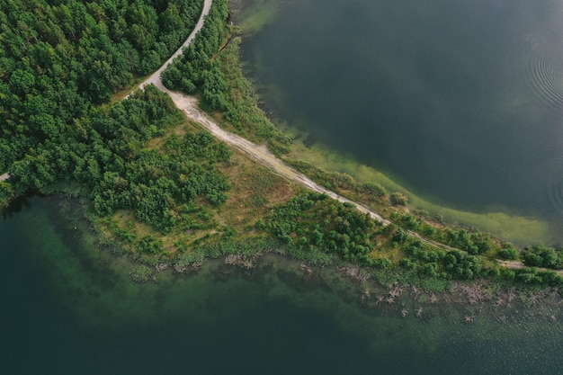 Aerial View of Lake – Free Downloadable Stock Photo