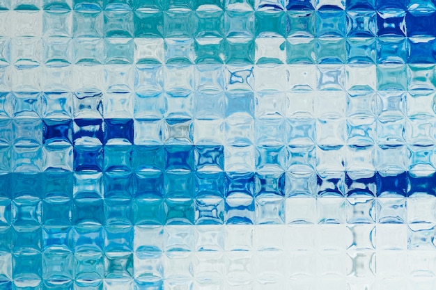 Aesthetic background with patterned glass texture