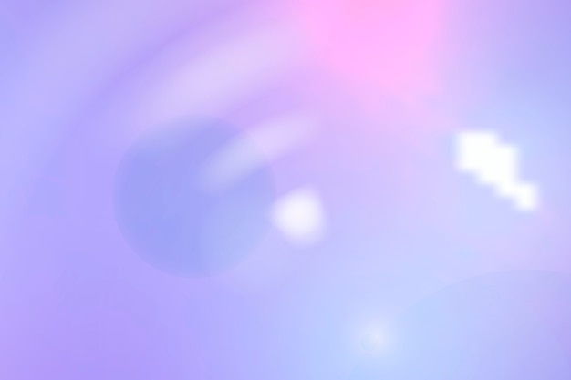 Free photo aesthetic blue spectrum lens flare on purple background