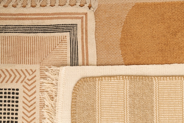 Aesthetic textile background, ethnic pattern