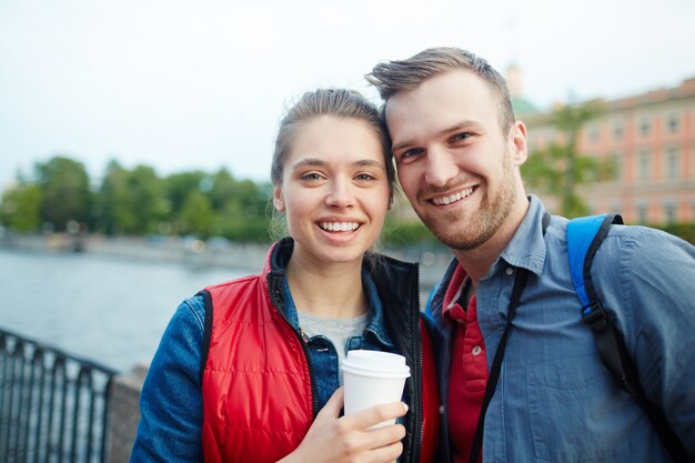 Affectionate travelers