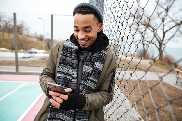 Free photo african american young man