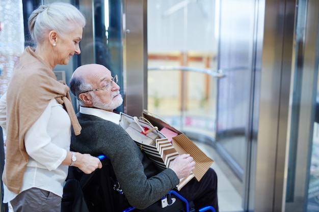 Aged shoppers