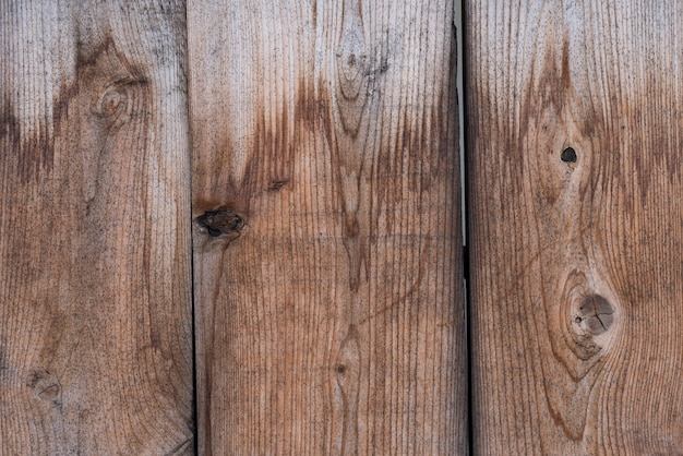 Free photo aged wooden wall background