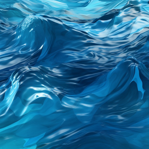 Ai generated 3d water