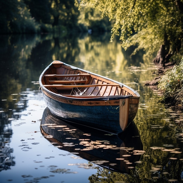 Free photo ai generated boat picture