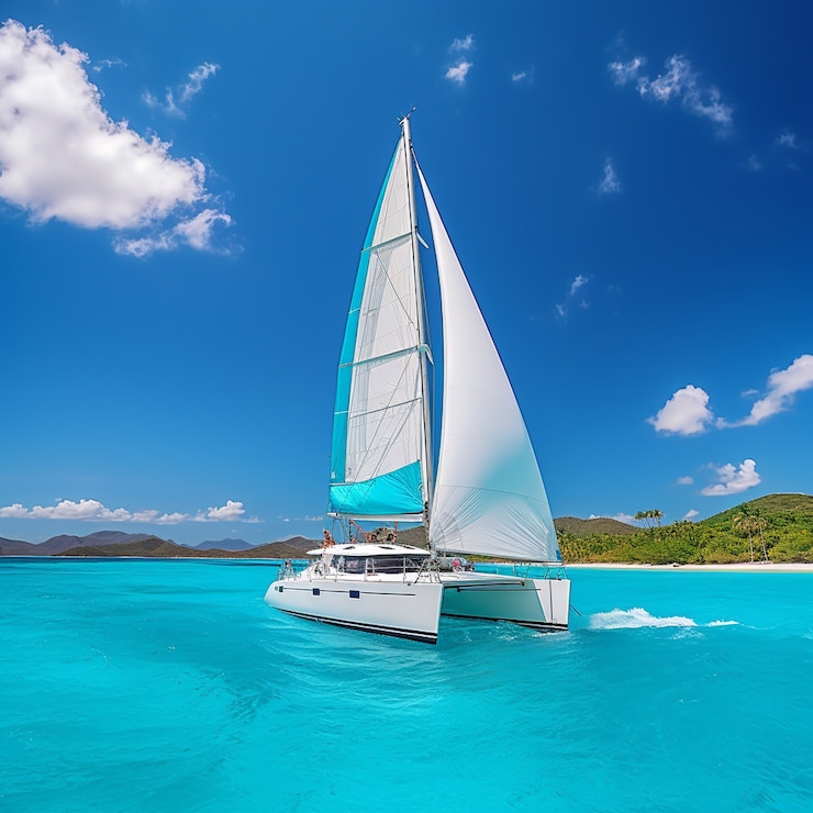 Free Photo ai generated boat picture