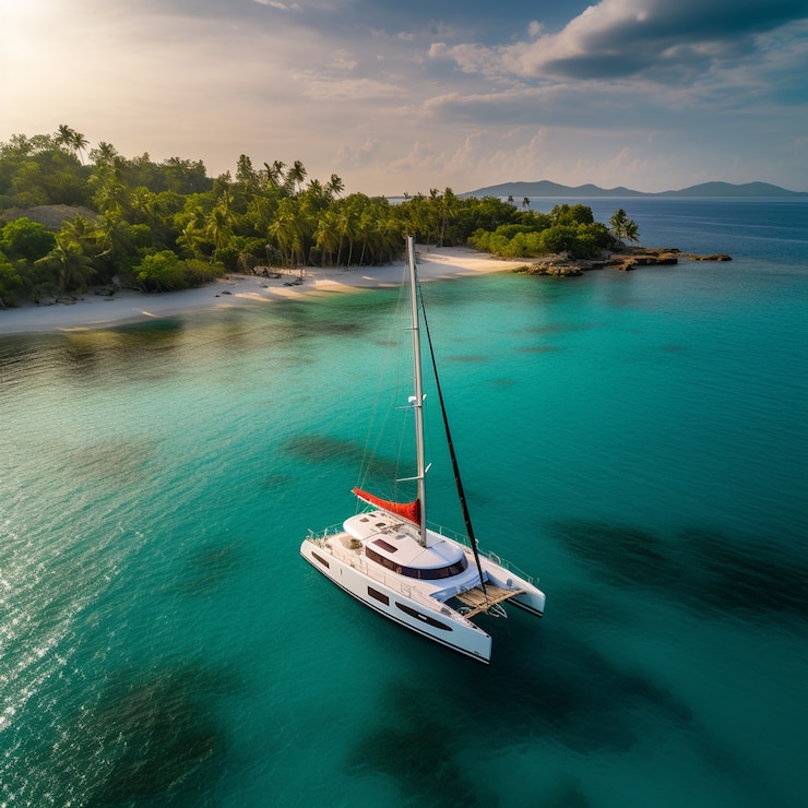 Free Photo ai generated boat picture