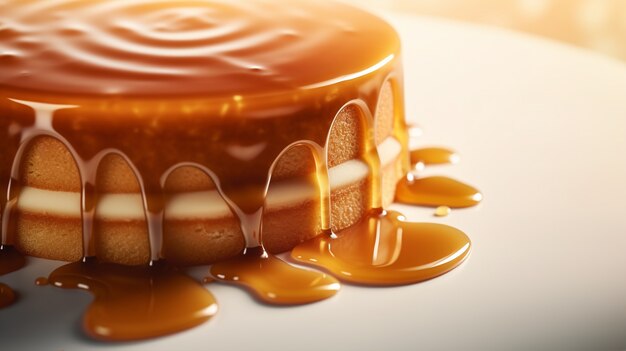 Aiが作成したケーキの画像
