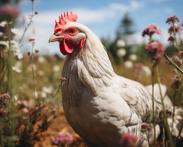 Ai generated chicken picture