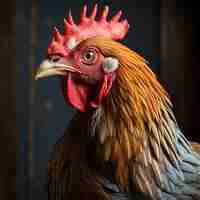 Free photo ai generated chicken picture