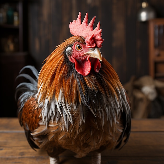 Foto gratuita immagine di pollo generata da ai