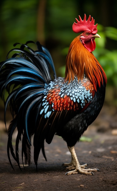 Ai generated chicken picture