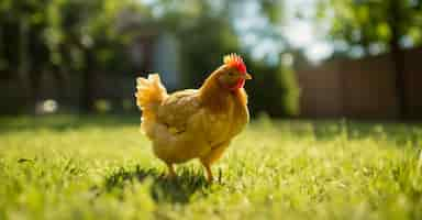 Free photo ai generated chicken picture