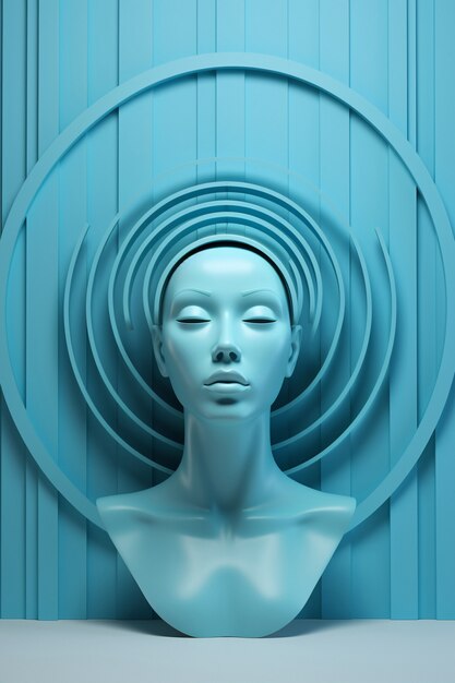 Ai generated concept of human