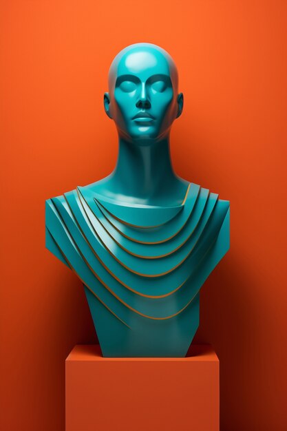 Ai generated concept of human