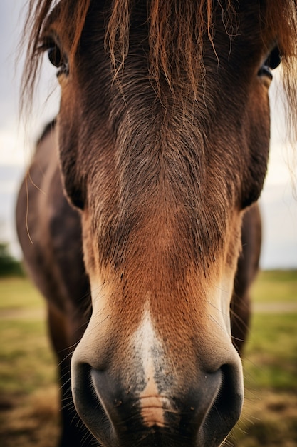 Free photo ai generated horses picture