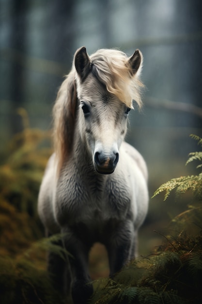 Ai generated horses picture