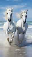 Free photo ai generated horses picture