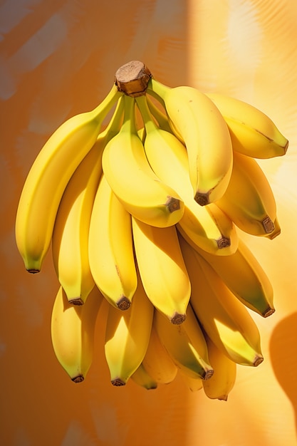 Foto gratuita immagine generata da ai della banana