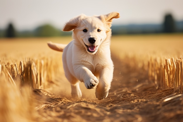 Foto gratuita immagine di cane labrador retriever generato da ai