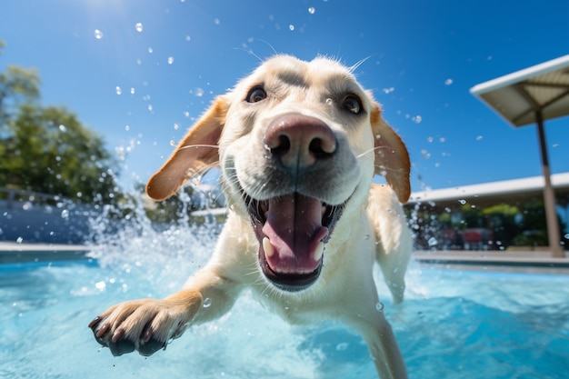 ラブラドール・レトリーバー 犬の写真