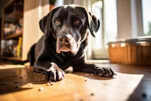 Free photo ai generated labrador retriever dog picture