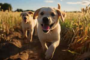 Foto gratuita ai generato dal cane labrador retriever